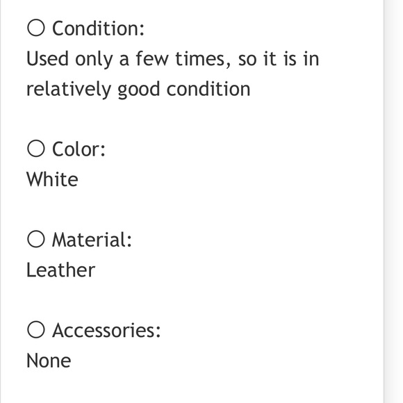 Gucci Cream Leather Shoulder Bag with Gold Chain - Picture 10 of 10